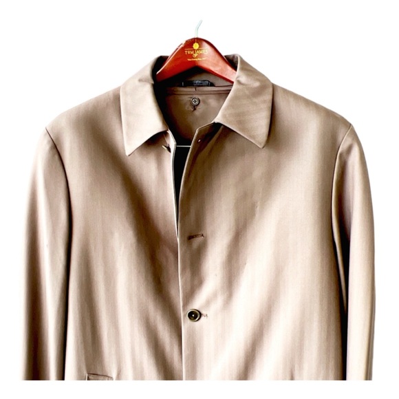 Tom James Men’s Storm-System High-Tenacity Raincoat w/ Detachable Lining. 48R - Picture 6 of 11